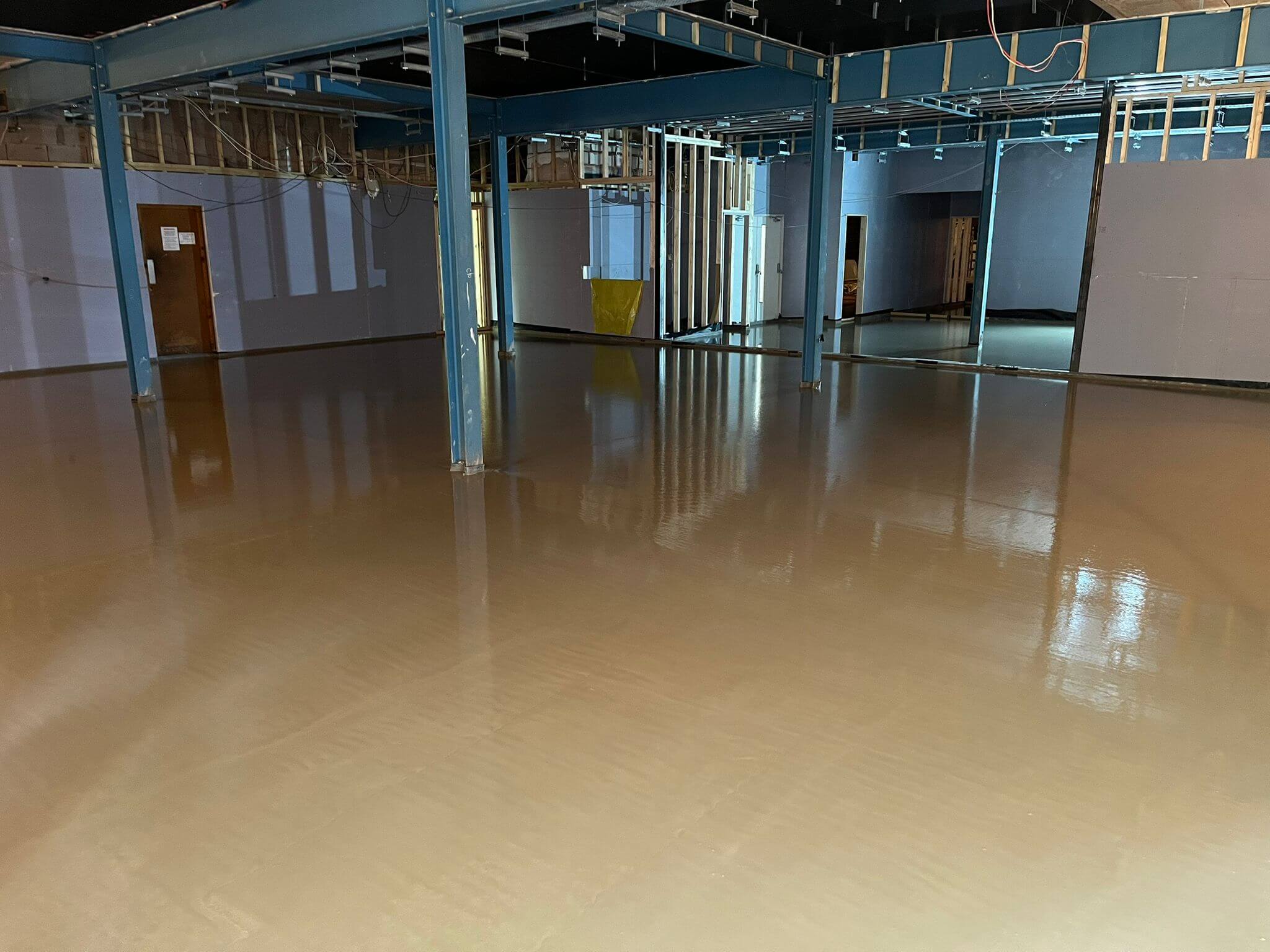 Finished Cemfloor liquid screed