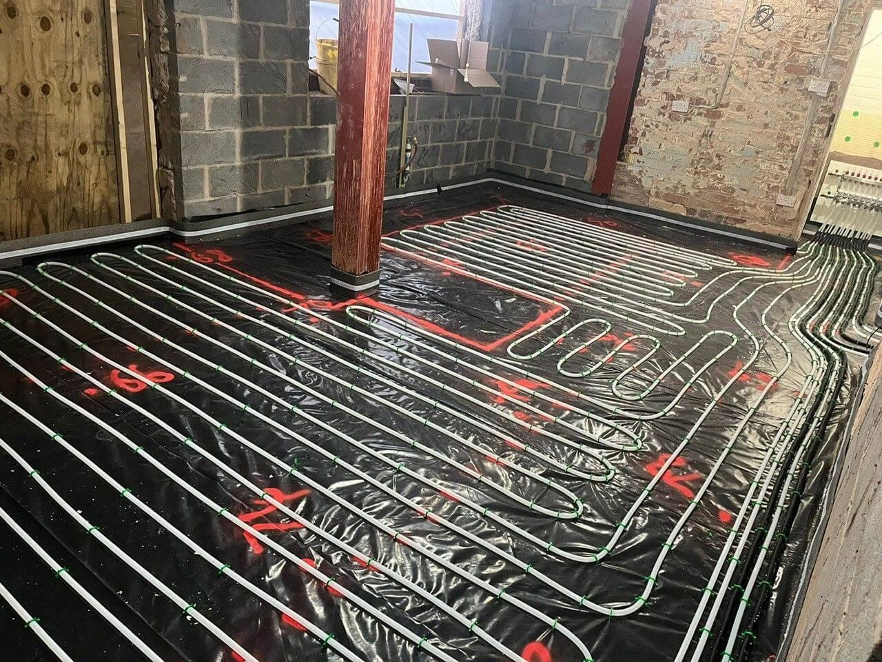 underfloor heating in Newport, Shropshire